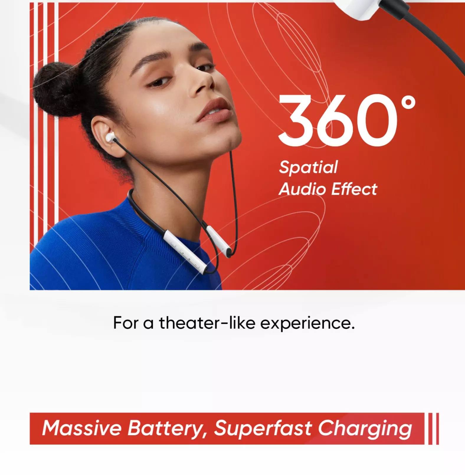 Realme neckband online battery